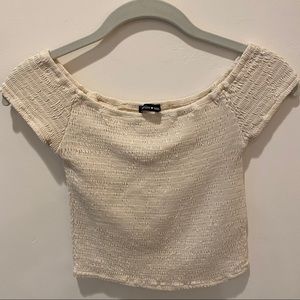 Brandy Melville off the shoulder top
